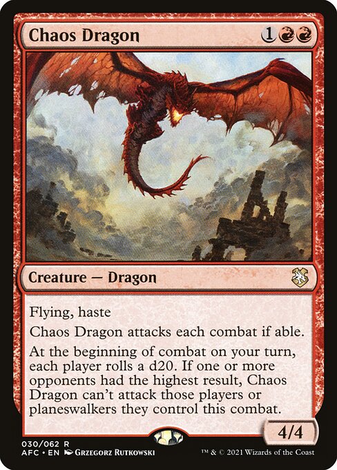 Chaos Dragon card image