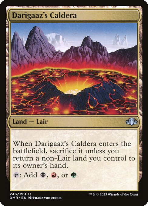 Darigaaz's Caldera (Dominaria Remastered #243)
