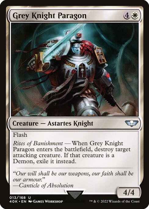 Parangon Grey Knight|Grey Knight Paragon