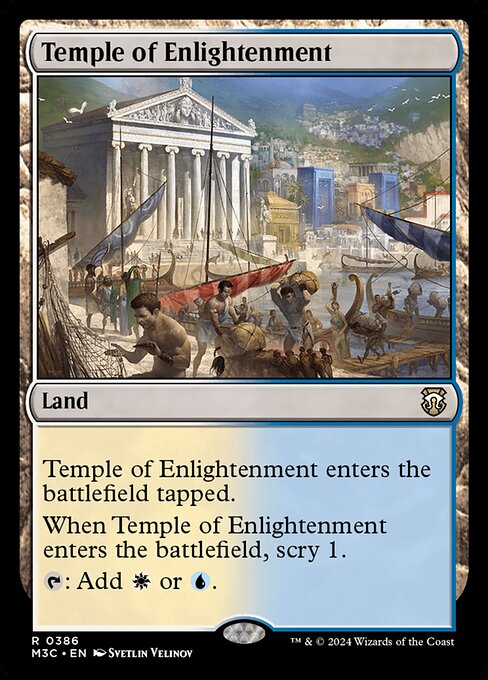 Temple of Enlightenment (Modern Horizons 3 Commander #386)