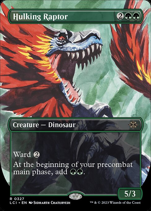 Hulking Raptor card image