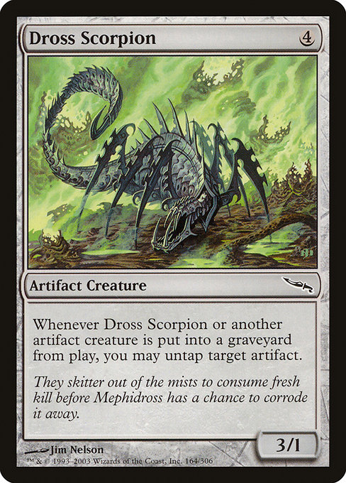 Dross Scorpion (Mirrodin #164)