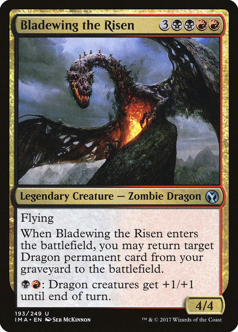 Bladewing the Risen (Iconic Masters #193)