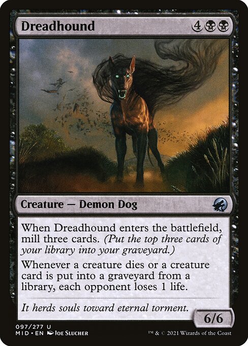 Dreadhound (Innistrad: Midnight Hunt #97)