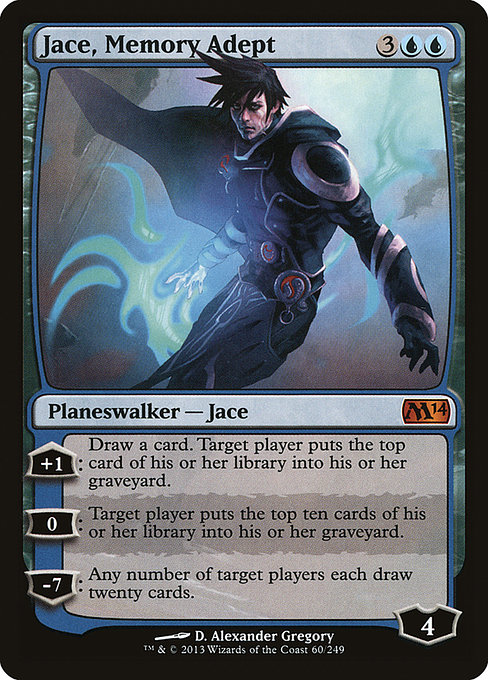 Jace, Memory Adept (Magic 2014 #60)