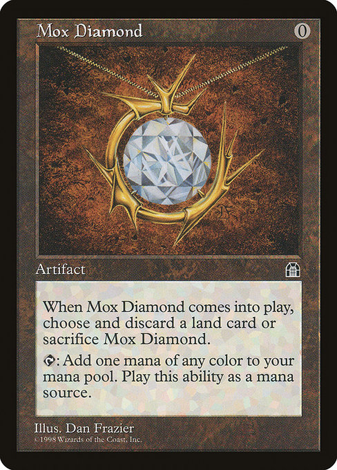 Mox Diamond · Stronghold (STH) #138 · Scryfall Magic The Gathering