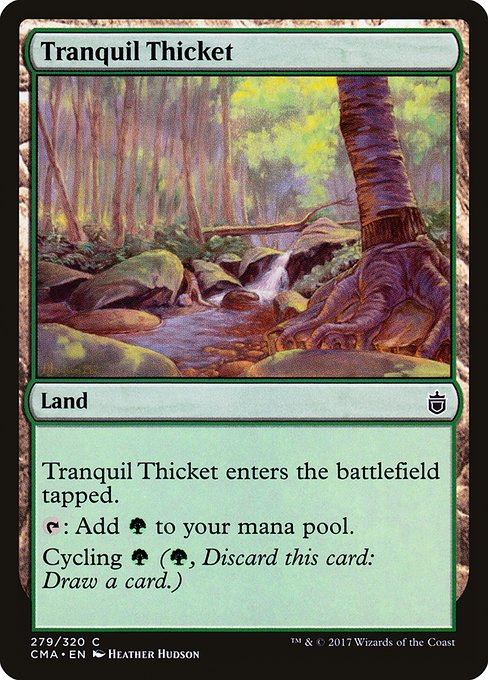 Tranquil Thicket (Commander Anthology #279)