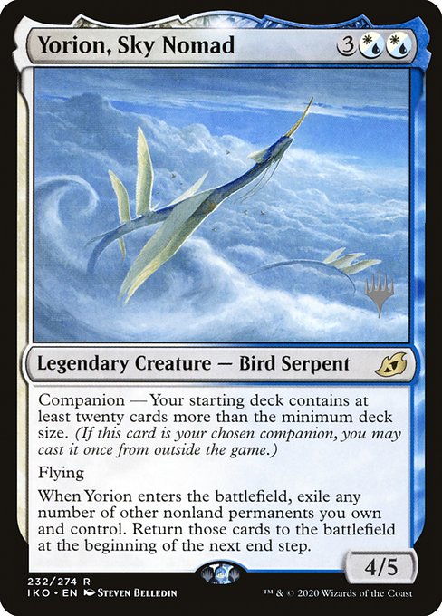 Yorion, Sky Nomad (Ikoria: Lair of Behemoths Promos #232p)