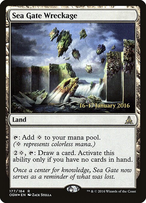 Sea Gate Wreckage (Oath of the Gatewatch Promos #177s)