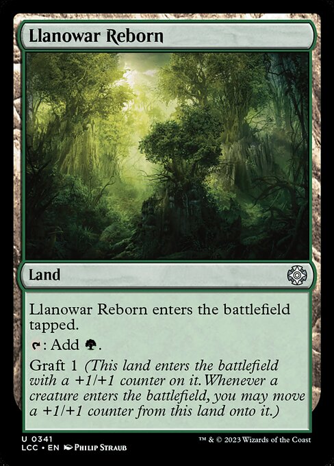 Llanowar Reborn (The Lost Caverns of Ixalan Commander #341)