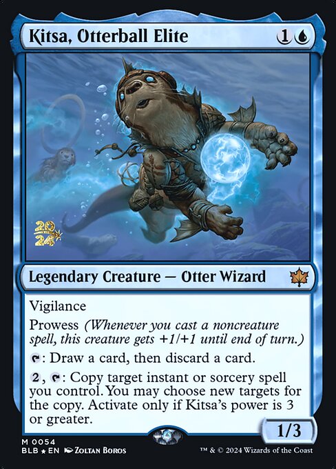 Kitsa, Otterball Elite (Bloomburrow Promos #54s)