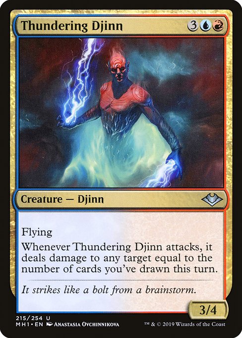 Thundering Djinn (mh1) 215