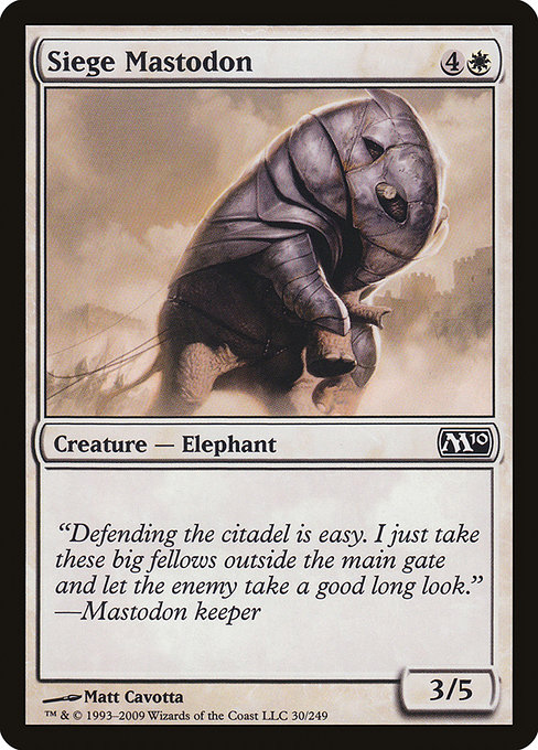 Siege Mastodon card image