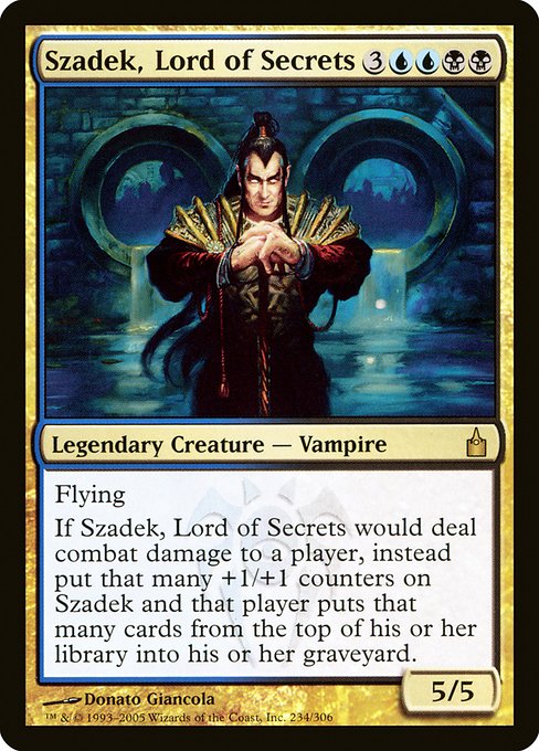 Szadek, Lord of Secrets card image