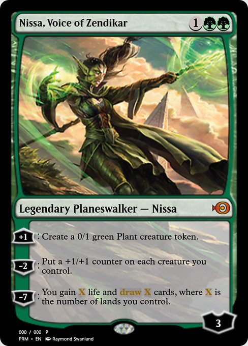 Nissa, Voice of Zendikar (Magic Online Promos #62511)