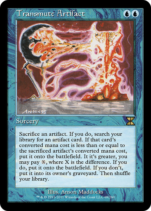 Transmute Artifact (me4) 69 Transmute Artifact (me4) 69