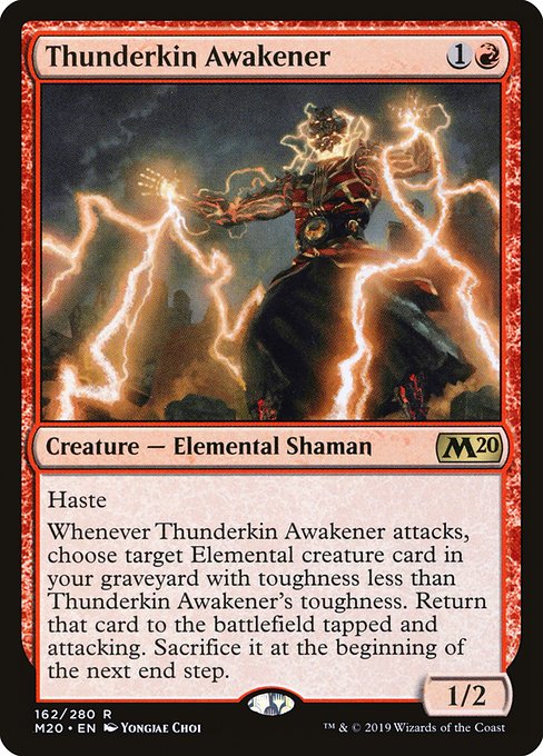 Thunderkin Awakener (Core Set 2020 #162)