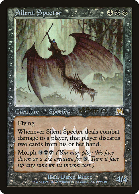 Silent Specter (Onslaught Promos #169)