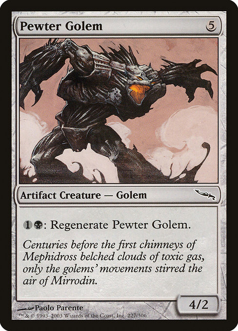 Pewter Golem card image