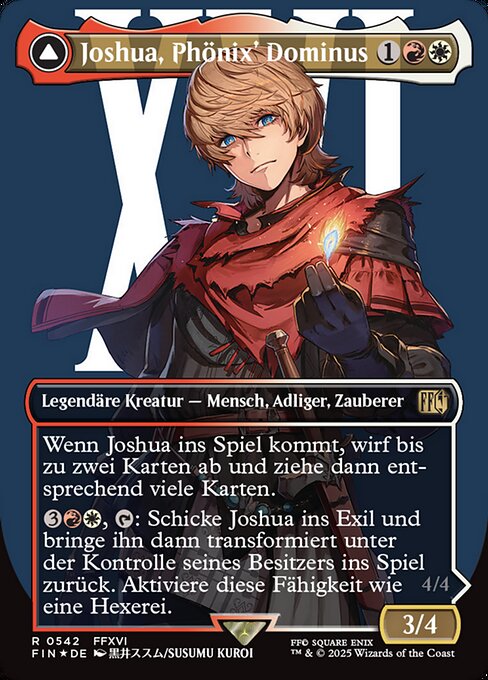 Joshua, Phoenix's Dominant // Phoenix, Warden of Fire