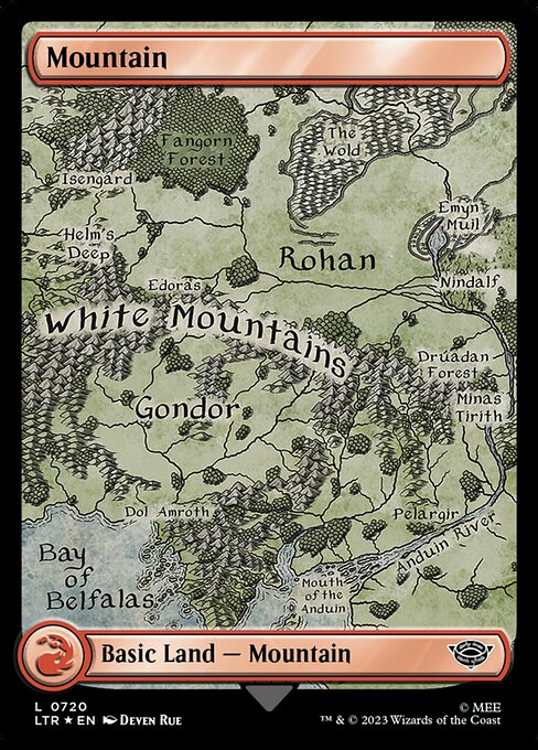 Mountain (The Lord of the Rings: Tales of Middle-earth #720)