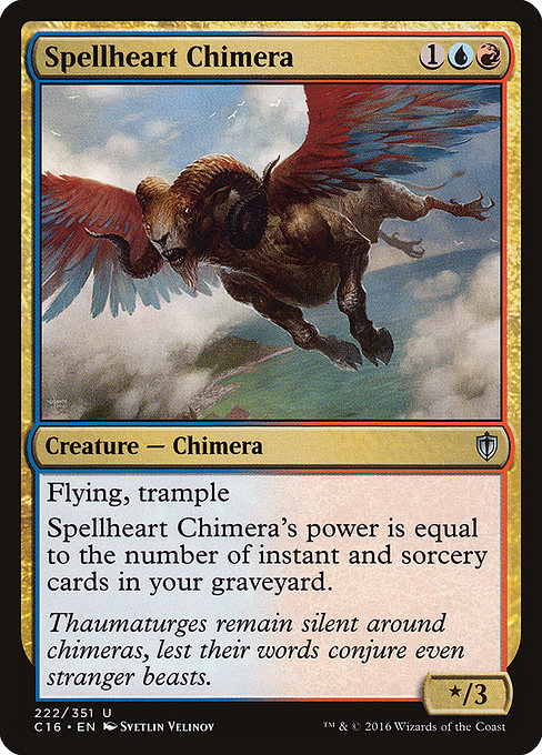 Spellheart Chimera (Commander 2016 #222)