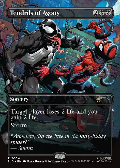 Tendrils of Agony magic the gathering card art