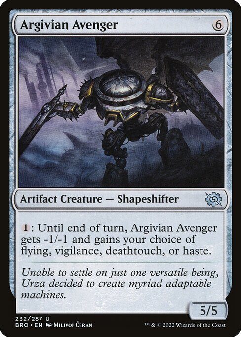 Argivian Avenger card image