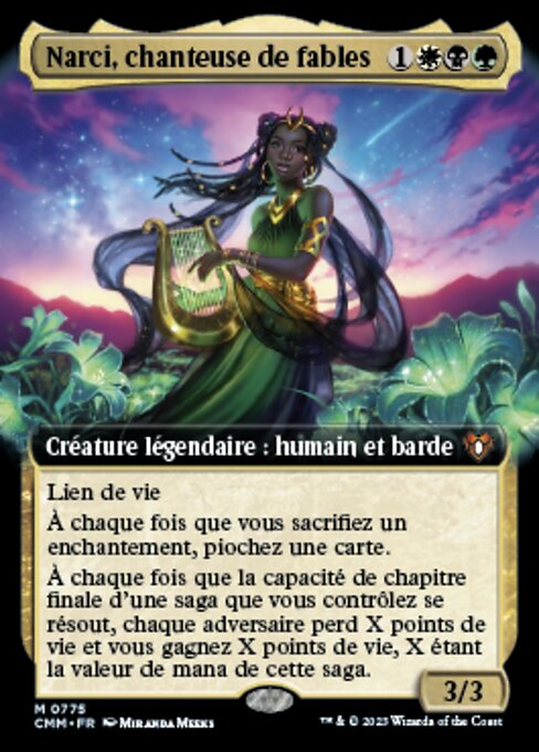 Narci, Fable Singer (Commander Masters #775)