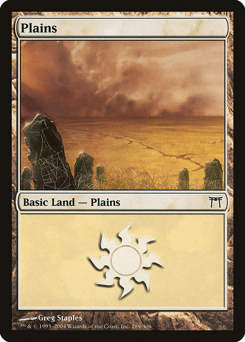 Plains (Champions of Kamigawa #289)