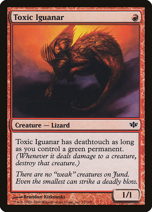 Toxic Iguanar (Conflux #72)