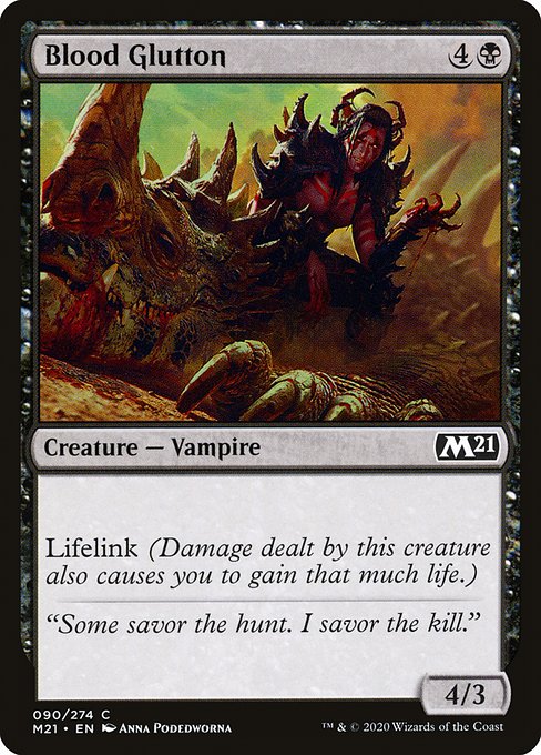 Blood Glutton (Core Set 2021 #90)