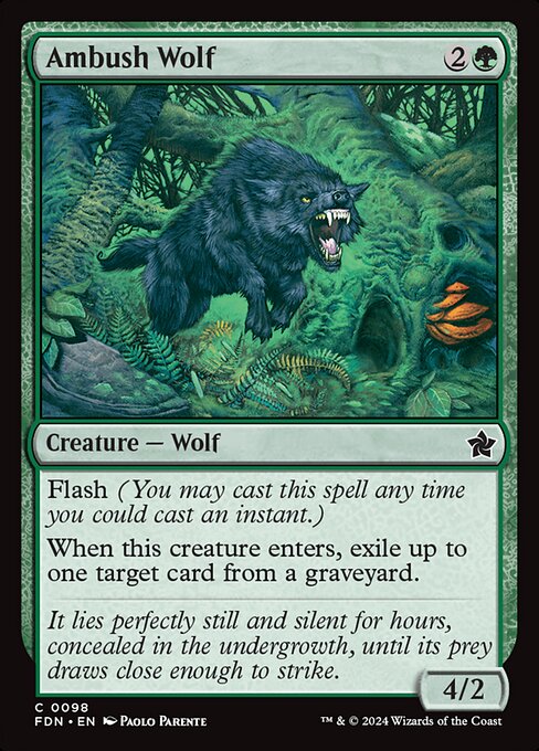 Ambush Wolf (Foundations #98)