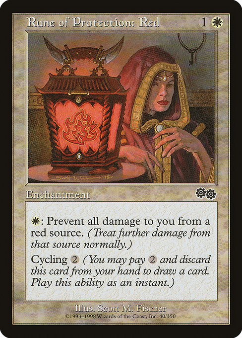 Rune of Protection: Red card image