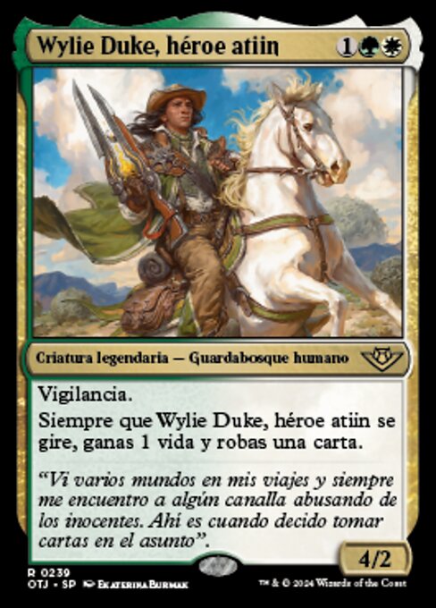 Wylie Duke, Atiin Hero (Outlaws of Thunder Junction #239)
