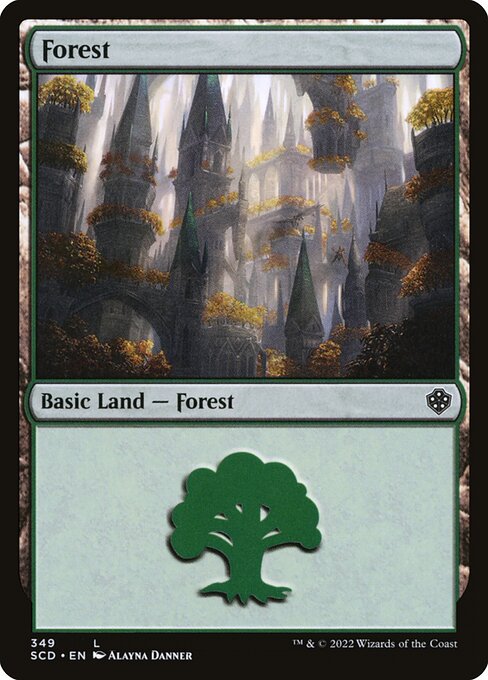 Forest (Starter Commander Decks #349)