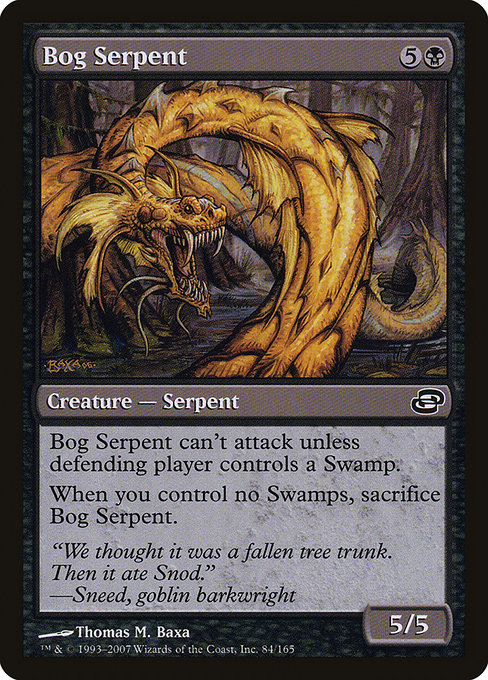 Bog Serpent (Planar Chaos #84)