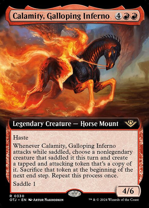 Calamity, Galloping Inferno (Outlaws of Thunder Junction #330)