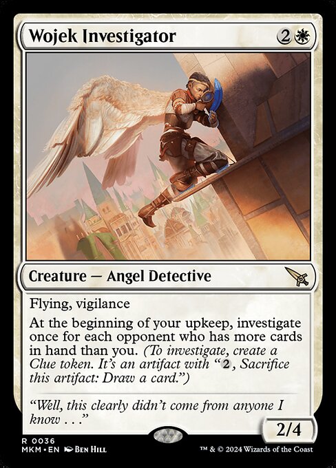 Wojek Investigator card image