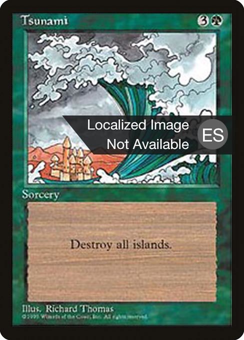 Tsunami (Fourth Edition Foreign Black Border #278)