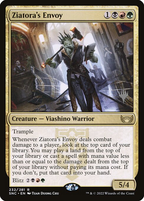 Ziatora's Envoy (Streets of New Capenna Promos #232p)