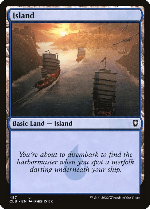 Island (Commander Legends: Battle for Baldur's Gate #457)