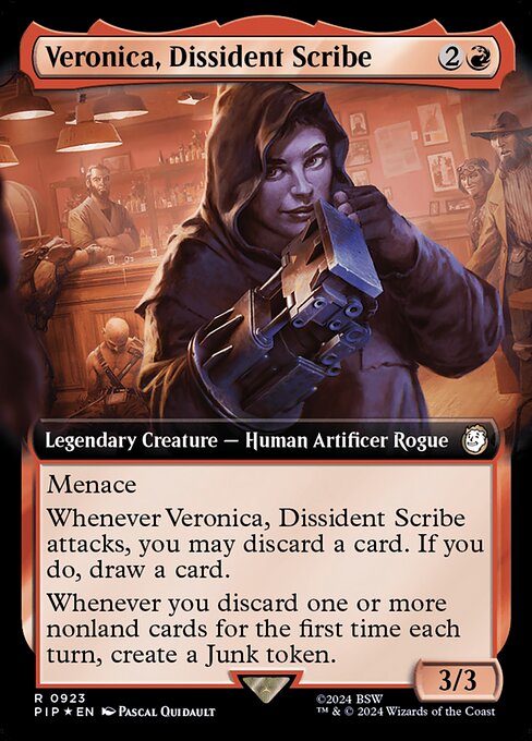 Veronica, Dissident Scribe (pip) 923