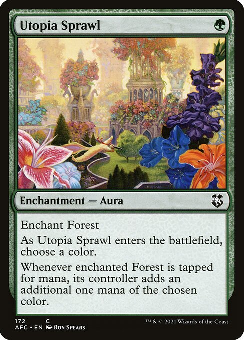 Utopia Sprawl (Forgotten Realms Commander #172)