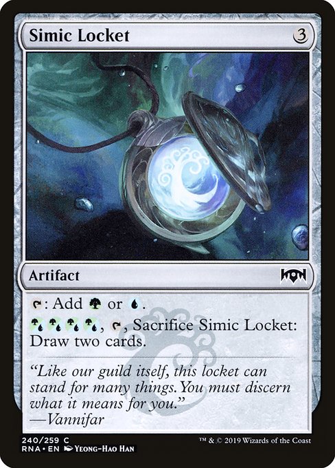 Simic Locket (Ravnica Allegiance #240)