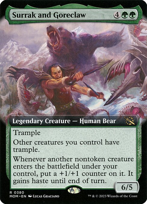 Surrak and Goreclaw (Extended Art)
