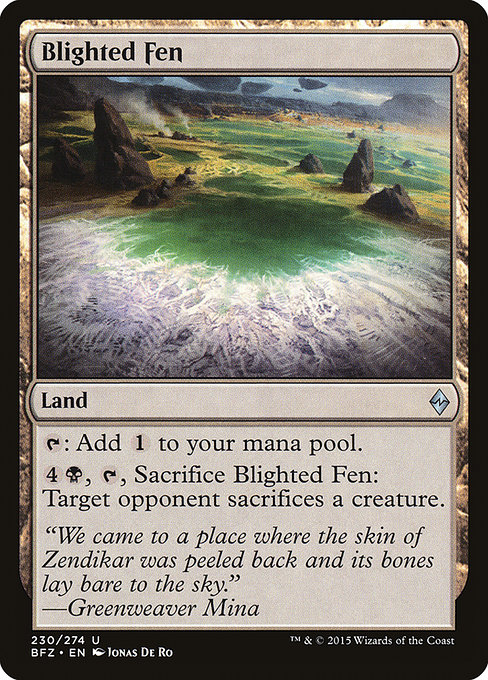 Blighted Fen (bfz) 230