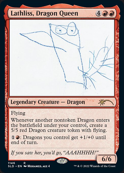 Lathliss, Dragon Queen (Secret Lair Drop #1146)