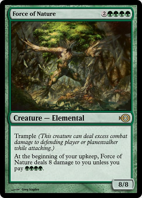 Force of Nature (Magic Online Promos #36294)