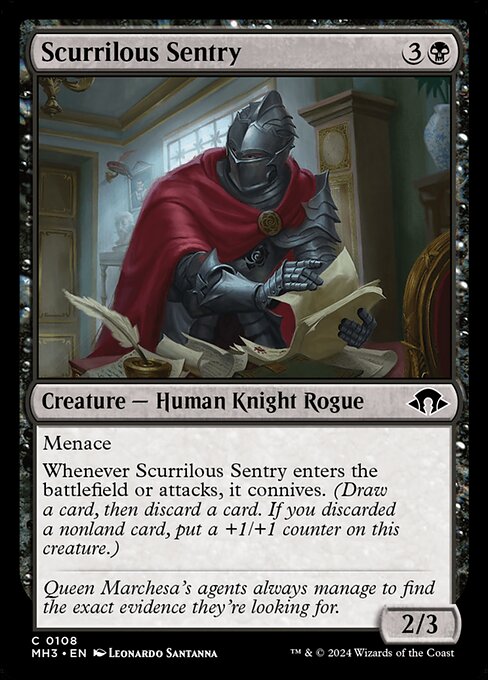 Scurrilous Sentry (Modern Horizons 3 #108)